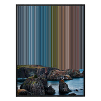 NL, Canada - Black framed canvas mockup - Gradienta