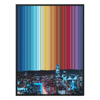 22×28" Framed Canvas - Black Frame variant