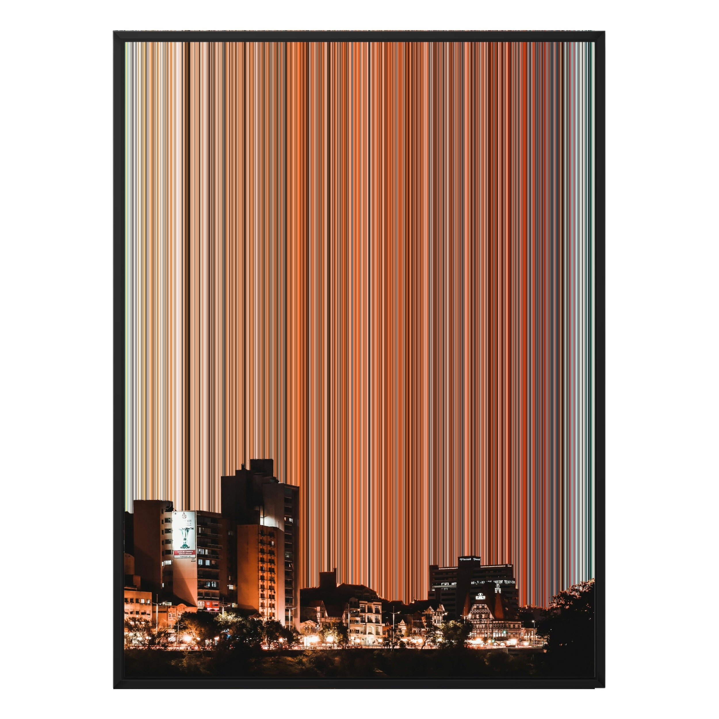 22×28" Framed Canvas - Black Frame variant