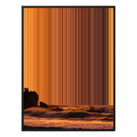 22×28" Framed Canvas - Black Frame variant