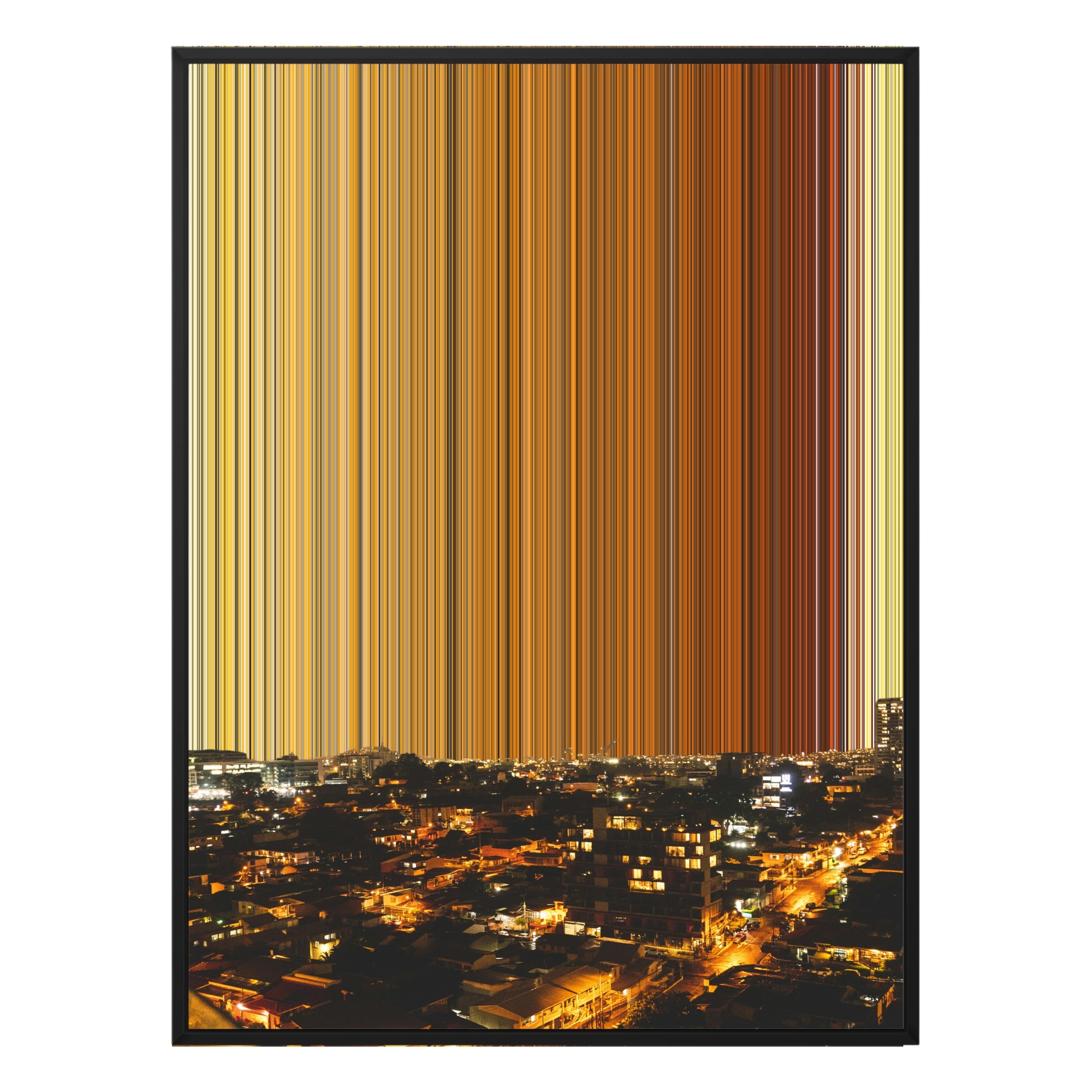 22×28" Framed Canvas - Black Frame variant