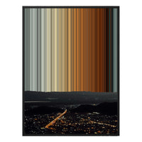 Iraq - Black framed canvas mockup - Gradienta