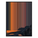 22×28" Framed Canvas - Black Frame variant