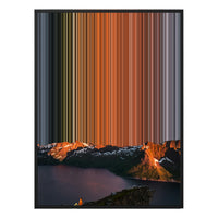 22×28" Framed Canvas - Black Frame variant