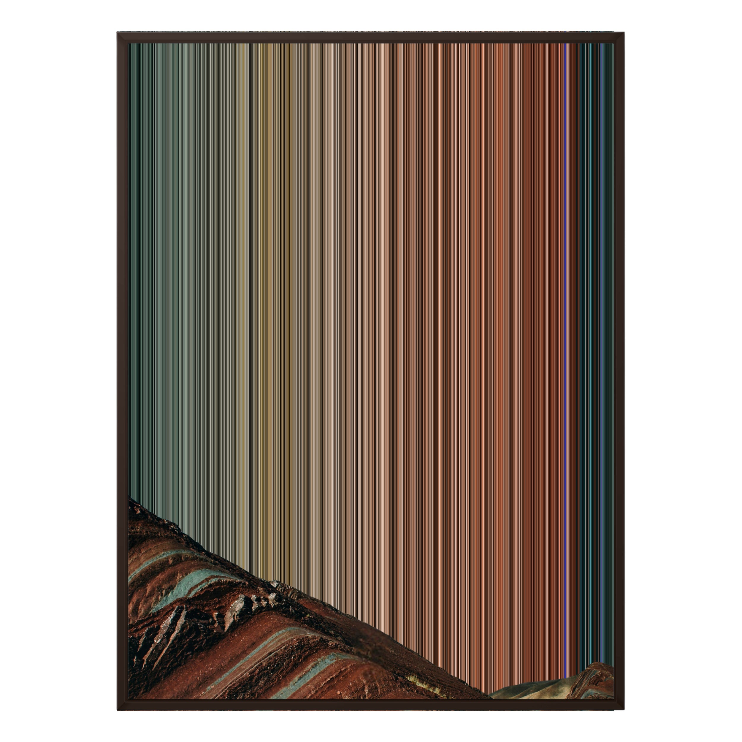 22×28" Framed Canvas - Brown Frame variant