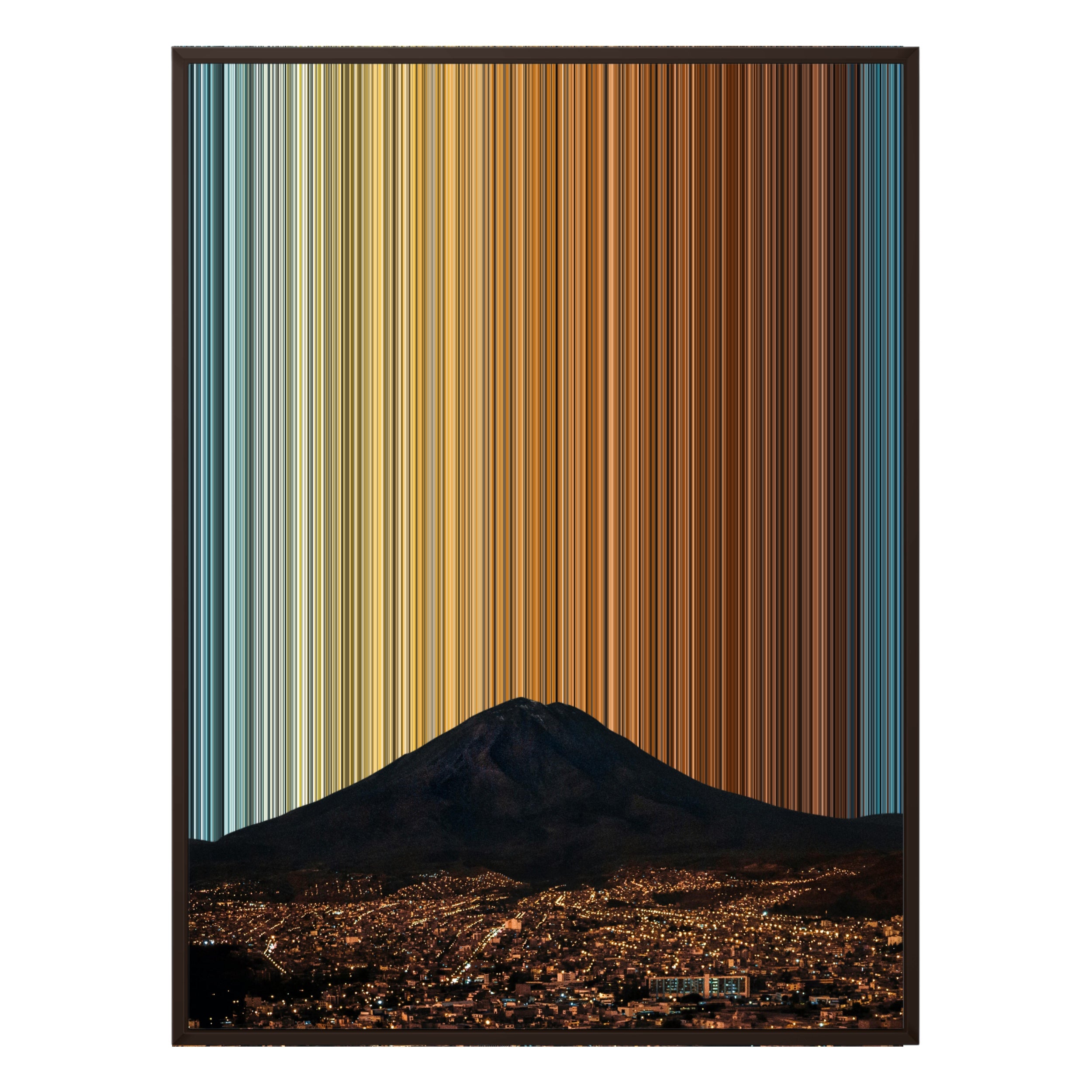 22×28" Framed Canvas - Brown Frame variant