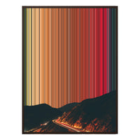 22×28" Framed Canvas - Brown Frame variant