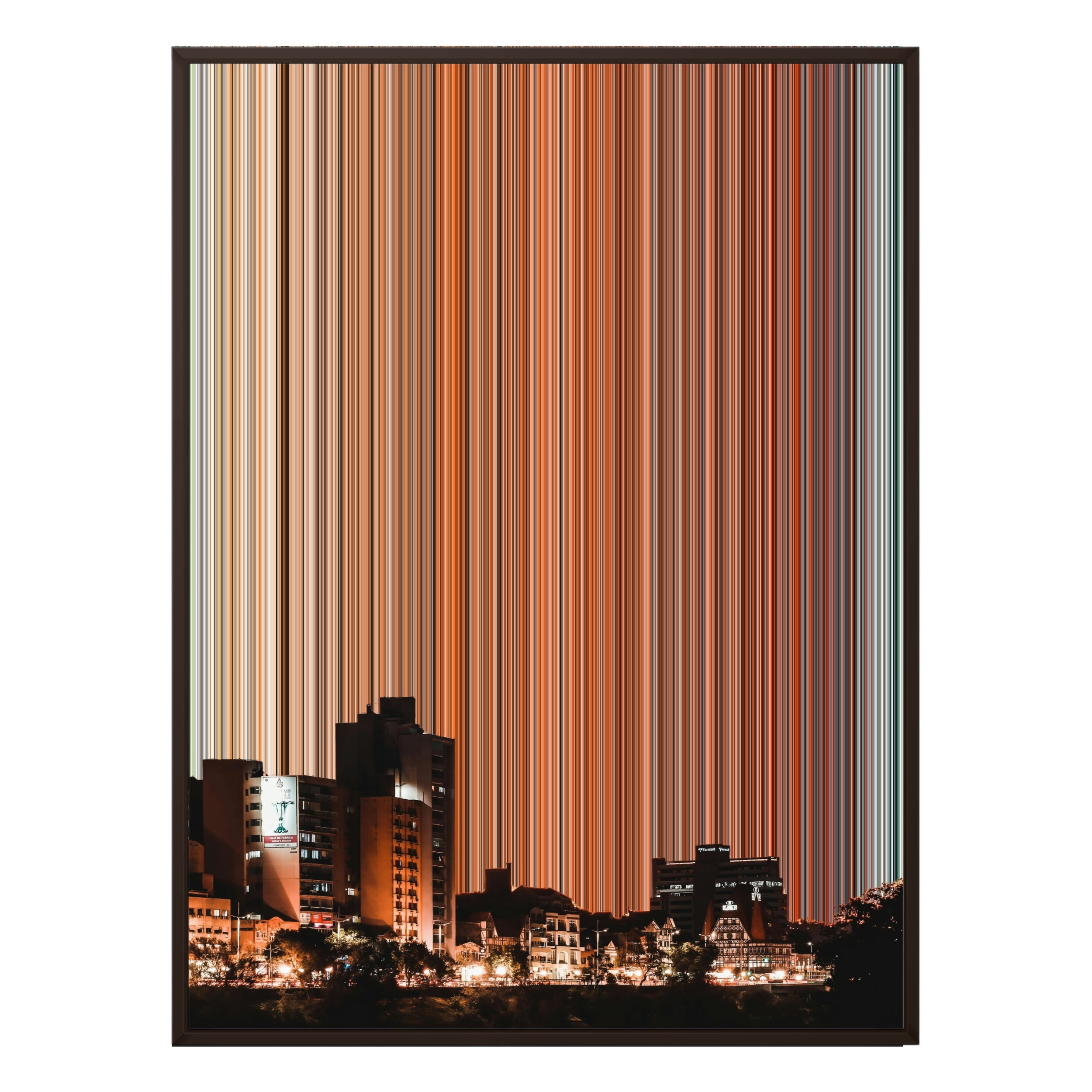 22×28" Framed Canvas - Brown Frame variant