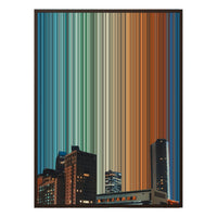 22×28" Framed Canvas - Brown Frame variant