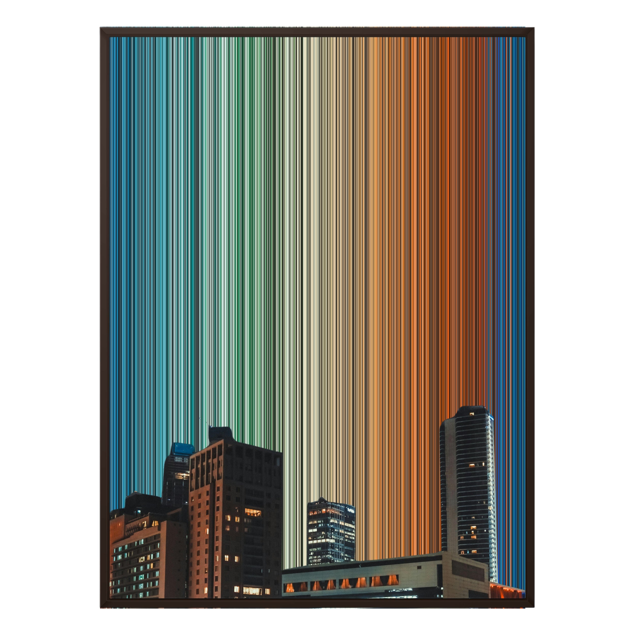 22×28" Framed Canvas - Brown Frame variant