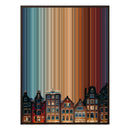 22×28" Framed Canvas - Brown Frame variant