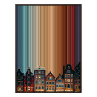 22×28" Framed Canvas - Brown Frame variant