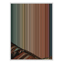 22×28" Framed Canvas - White Frame variant