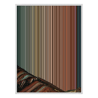 22×28" Framed Canvas - White Frame variant