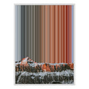 22×28" Framed Canvas - White Frame variant