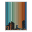 22×28" Framed Canvas - White Frame variant