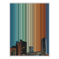 22×28" Framed Canvas - White Frame variant