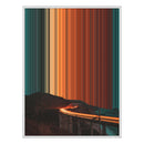 22×28" Framed Canvas - White Frame variant