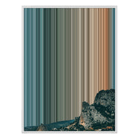 22×28" Framed Canvas - White Frame variant