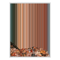 22×28" Framed Canvas - White Frame variant