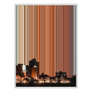 22×28" Framed Canvas - White Frame variant