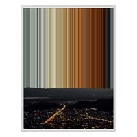 22×28" Framed Canvas - White Frame variant