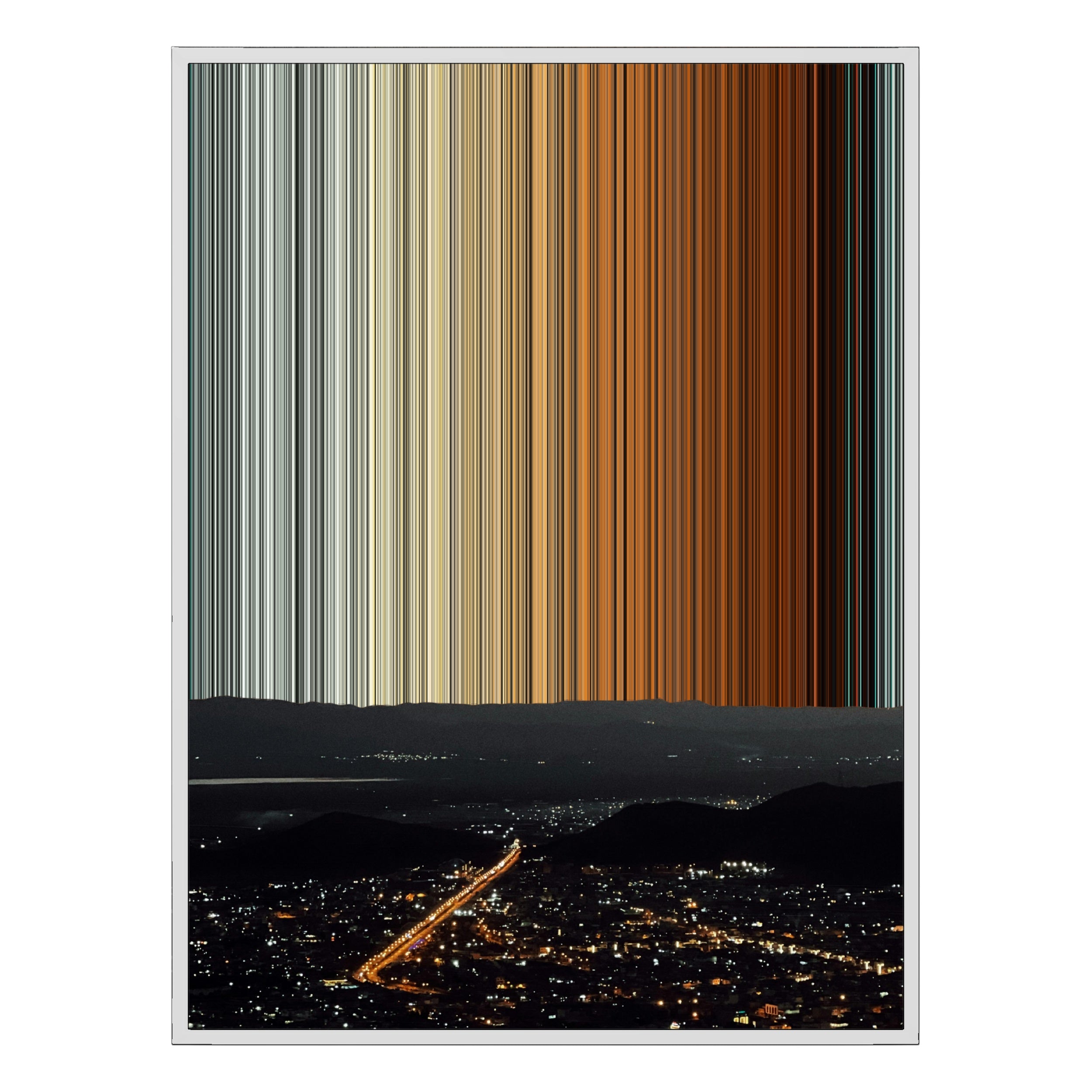 22×28" Framed Canvas - White Frame variant