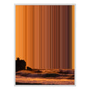 22×28" Framed Canvas - White Frame variant