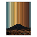 22×28" Framed Canvas - White Frame variant