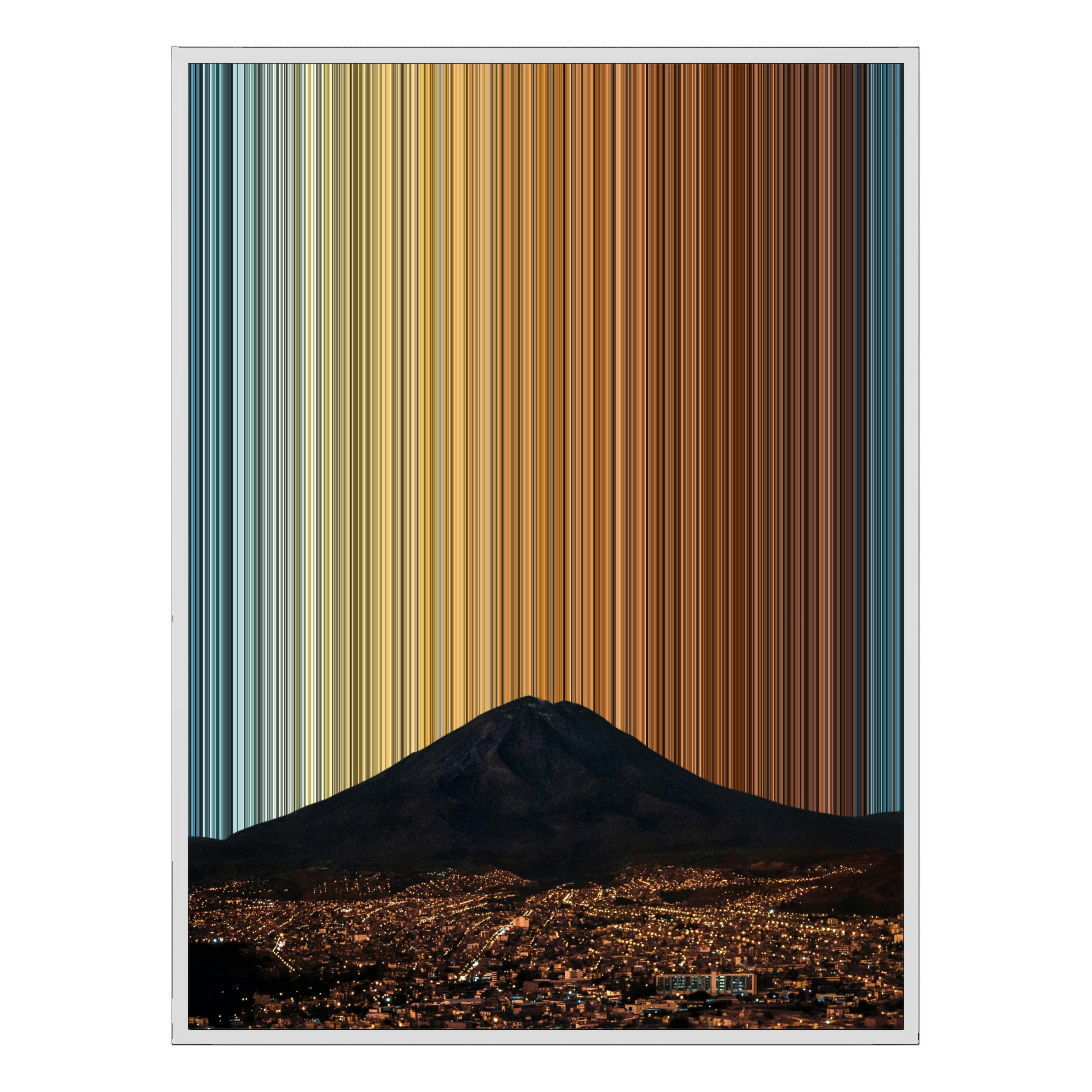 22×28" Framed Canvas - White Frame variant