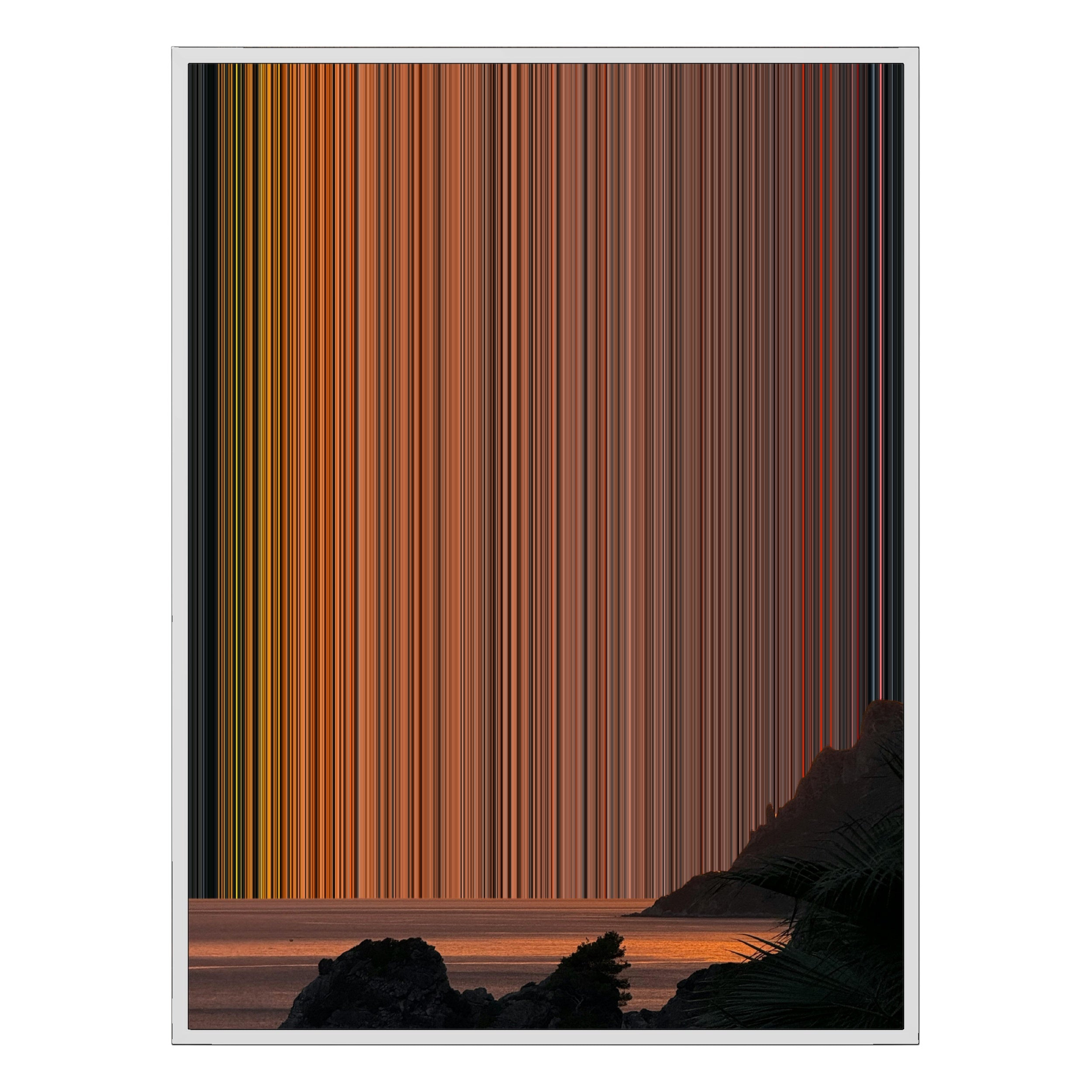 22×28" Framed Canvas - White Frame variant