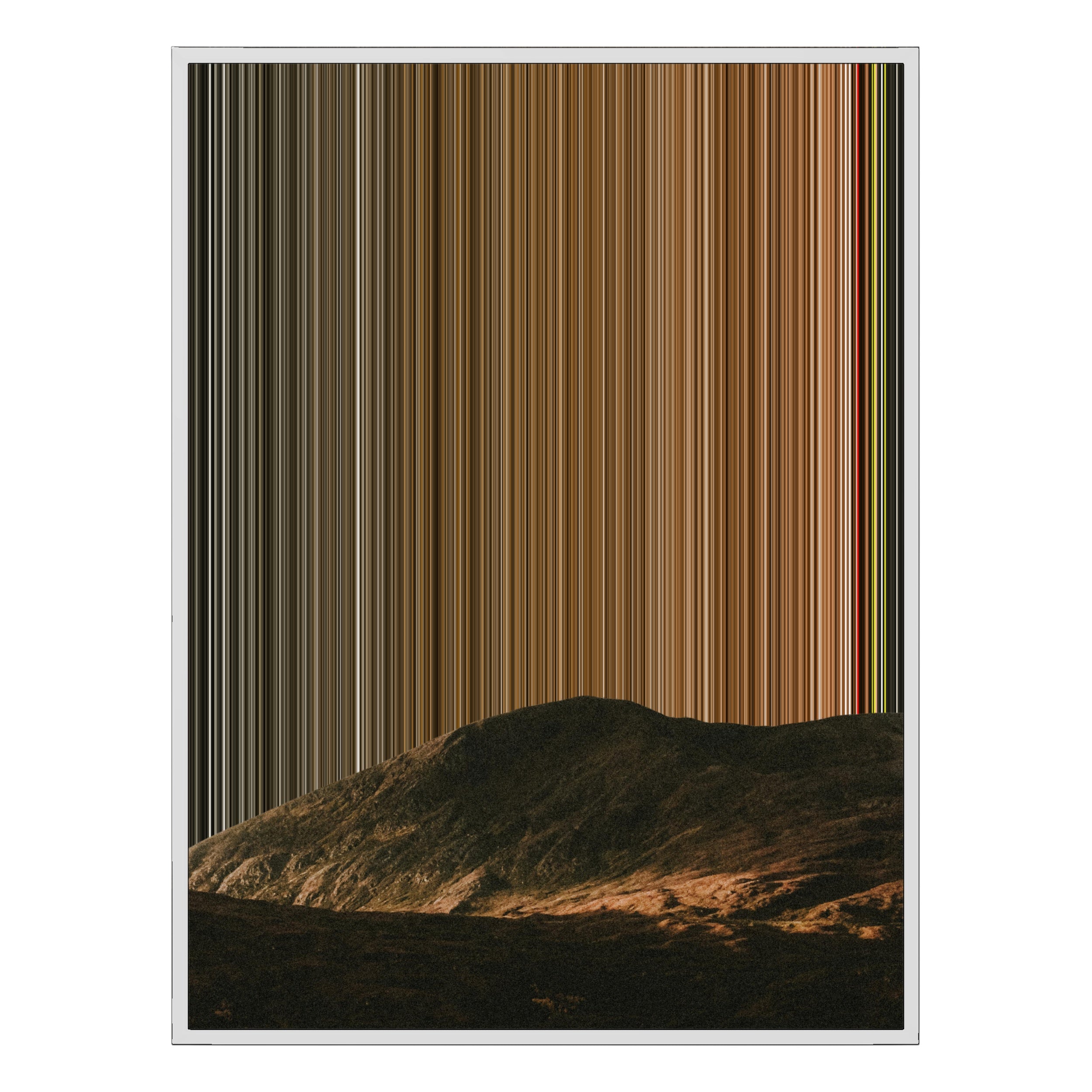 22×28" Framed Canvas - White Frame variant