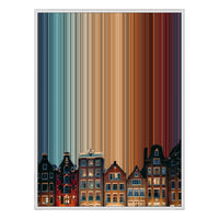 22×28" Framed Canvas - White Frame variant