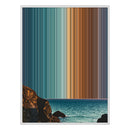 22×28" Framed Canvas - White Frame variant