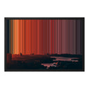 24×18" Framed Canvas - Black Frame variant