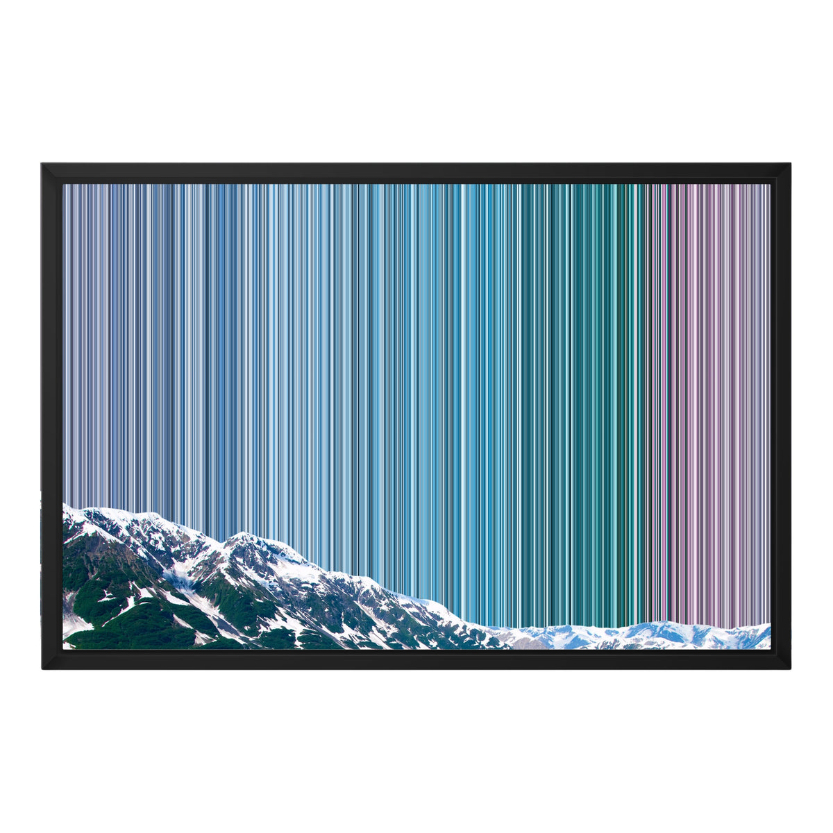 24×18" Framed Canvas - Black Frame variant
