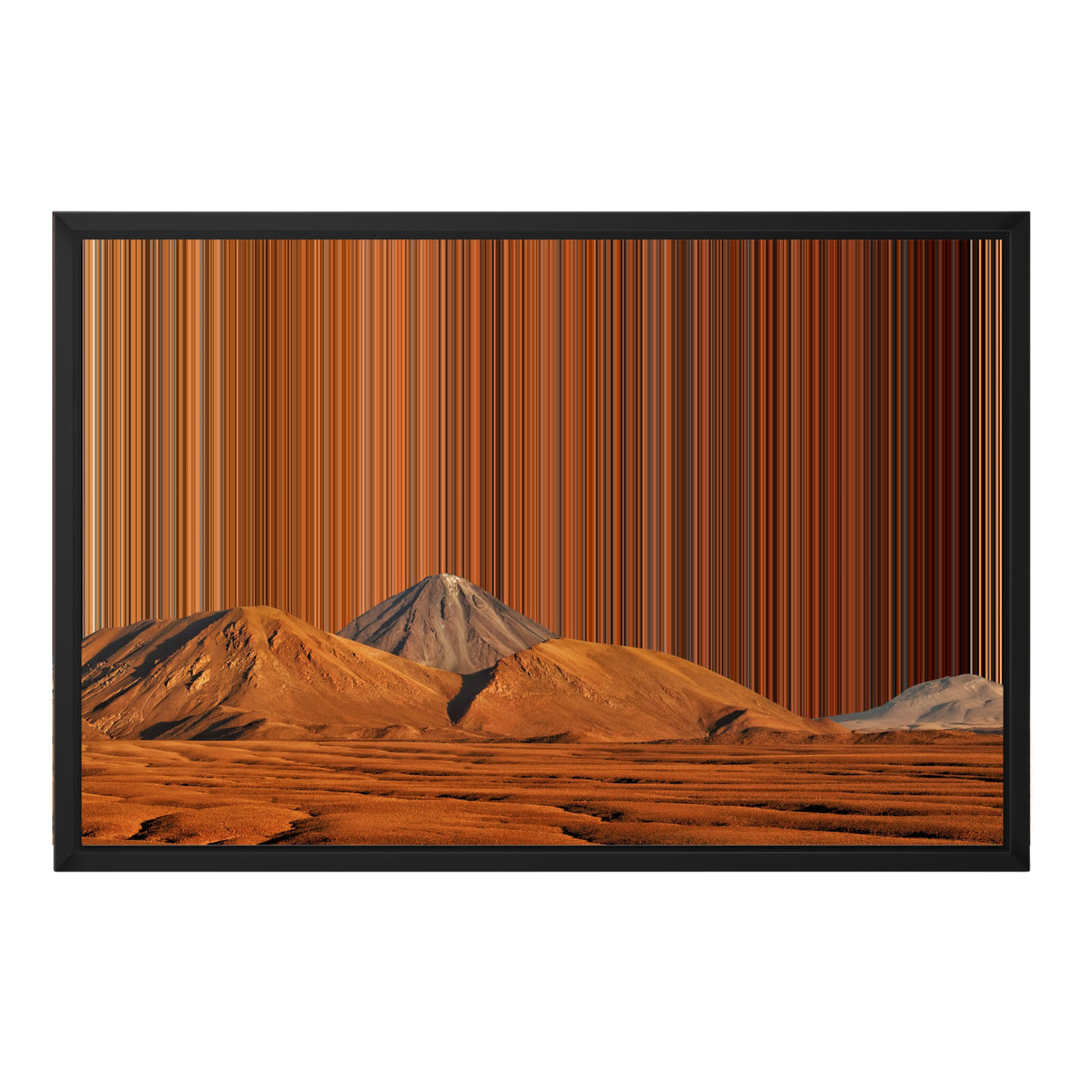 24×18" Framed Canvas - Black Frame variant