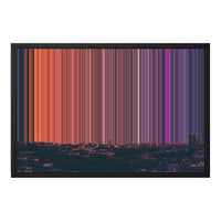 24×18" Framed Canvas - Black Frame variant