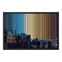 Lienzo con marco clásico, 24×18", marco negro
