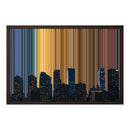 24×18" Framed Canvas - Brown Frame variant