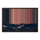 Ingelijst canvas, 24×18", bruine lijst