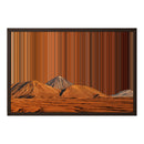 24×18" Framed Canvas - Brown Frame variant