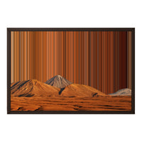 24×18" Framed Canvas - Brown Frame variant