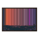 24×18" Framed Canvas - Brown Frame variant
