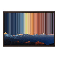 Tela con cornice classica, 24×18", cornice marrone