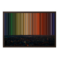 24×18" Framed Canvas - Brown Frame variant