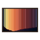 24×18" Framed Canvas - Brown Frame variant