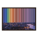 24×18" Framed Canvas - Brown Frame variant