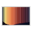 24×18" Framed Canvas - White Frame variant