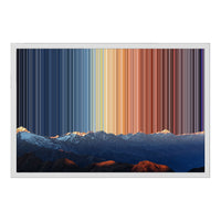 Tela con cornice classica, 24×18", cornice bianca